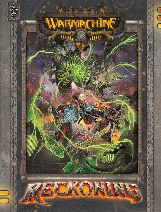 LF- MANUALE WARMACHINE RECKONING -- PRIVATEER PRESS --- 2015 - B - NFX417