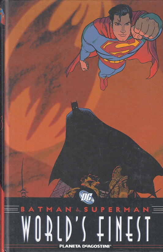 FV- BATMAN & SUPERMAN WORLD'S FINEST CARTONATO -- PLANETA DeAGOSTINI -- C - A23