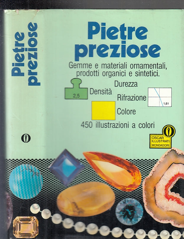 LZ- PIETRE PREZIOSE - CIPRIANI - MONDADORI- OSCAR ILLUSTRATI -- 1987- CS- ZFS402