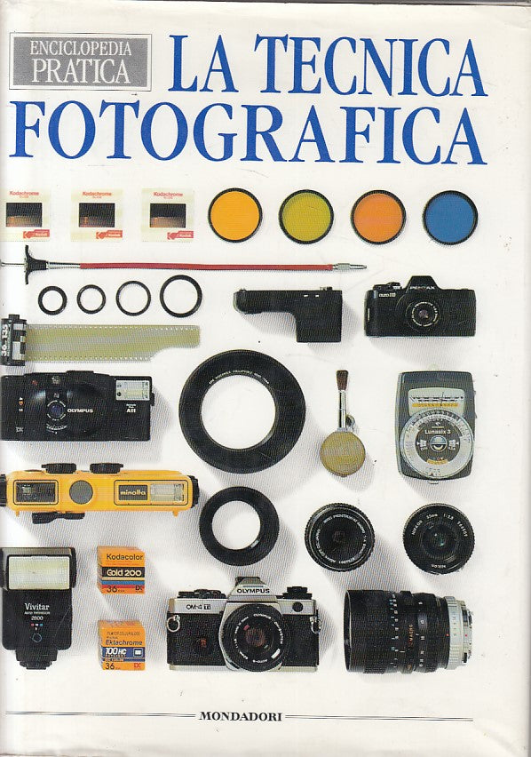 LZ- TECNICA FOTOGRAFICA- LANGFORD- MONDADORI - ENCICLOPEDIA-- 1992 - CS - YFS196