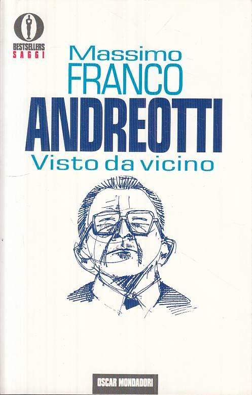 LS- ANDREOTTI VISTO DA VICINO - FRANCO - MONDADORI -- 1a ED.- 1993 - B - ZTS8