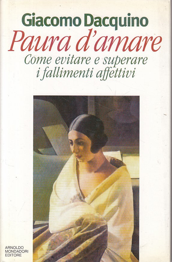 LS- PAURA D'AMARE - DACQUINO - MONDADORI - SAGGI - 1a ED. - 1996 - CS - ZFS85