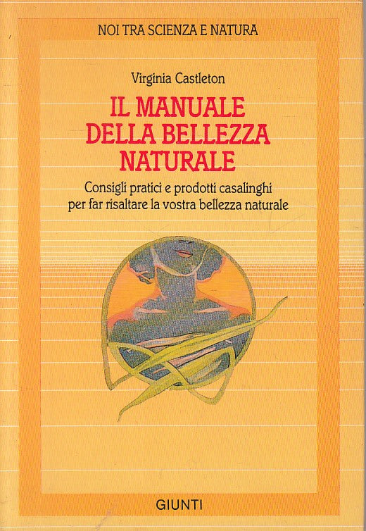 LZ- IL MANUALE DELLA BELLEZZA NATURALE- CASTLETON - GIUNTI --- 1987 - B - YDS475