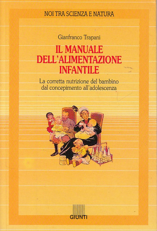 LZ- IL MANUALE ALIMENTAZIONE INFANTILE - TRAPANI - GIUNTI --- 1992 - B - YDS475