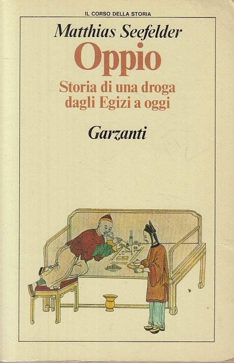 LZ- OPPIO STORIA DROGA EGIZI A OGGI - SEEFELDER - GARZANTI --- 1990 - B - YFS2