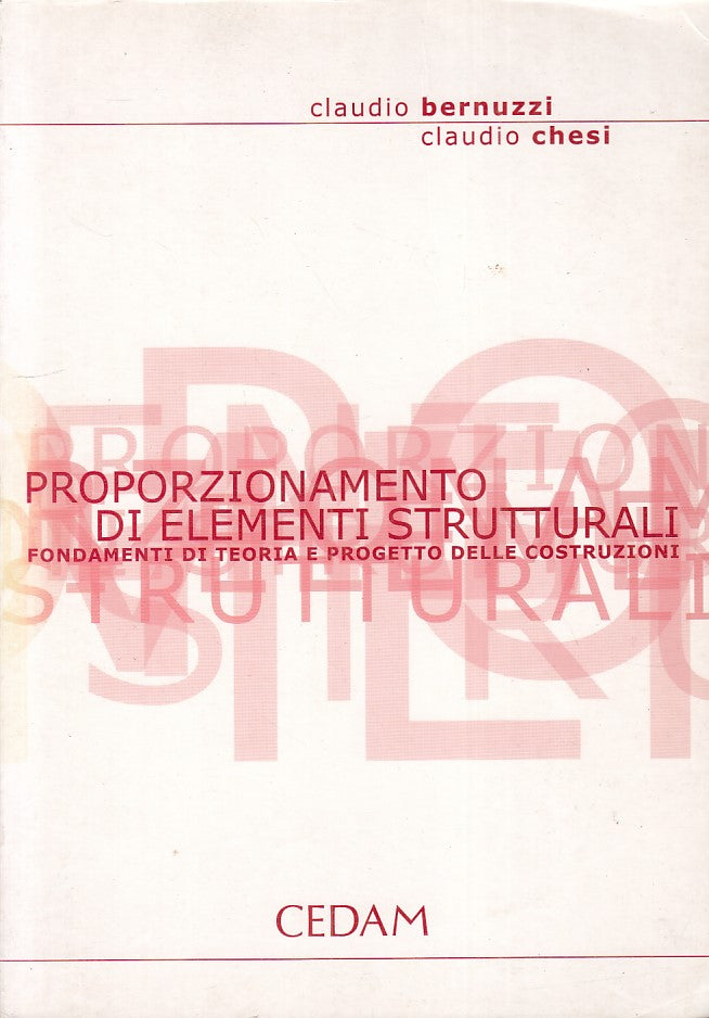 LZ- PROPORZIONAMENTO DI ELEMENTI STRUTTURALI -- CEDAM --- 2003 - B - ZFS545