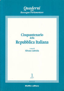 LS- CINQUANTENARIO REPUBBLICA ITALIANA- LABRIOLA- GIUFFRE' --- 1997 - B - YTS661