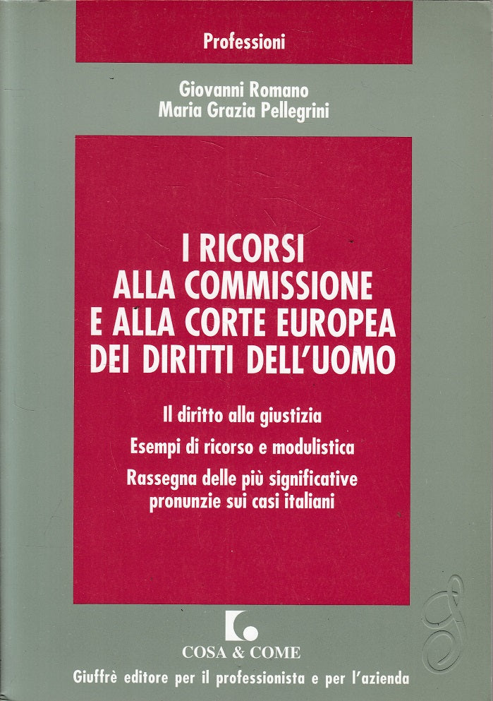 LS- RICORSI COMMISSIONE CORTE EUROPEA DIRITTI -- GIUFFRE' --- 1997 - B - ZFS480