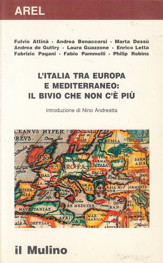 LS- ITALIA TRA EUROPA E MEDITERRANEO BIVIO NON C'E'-- MULINO--- 1998- B - ZFS174