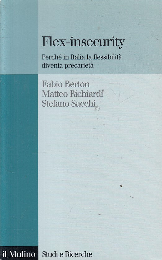 LS- FLEX INSECURITY PERCHE' IN ITALIA PRECARIETA'-- MULINO --- 2009 - B - YFS495