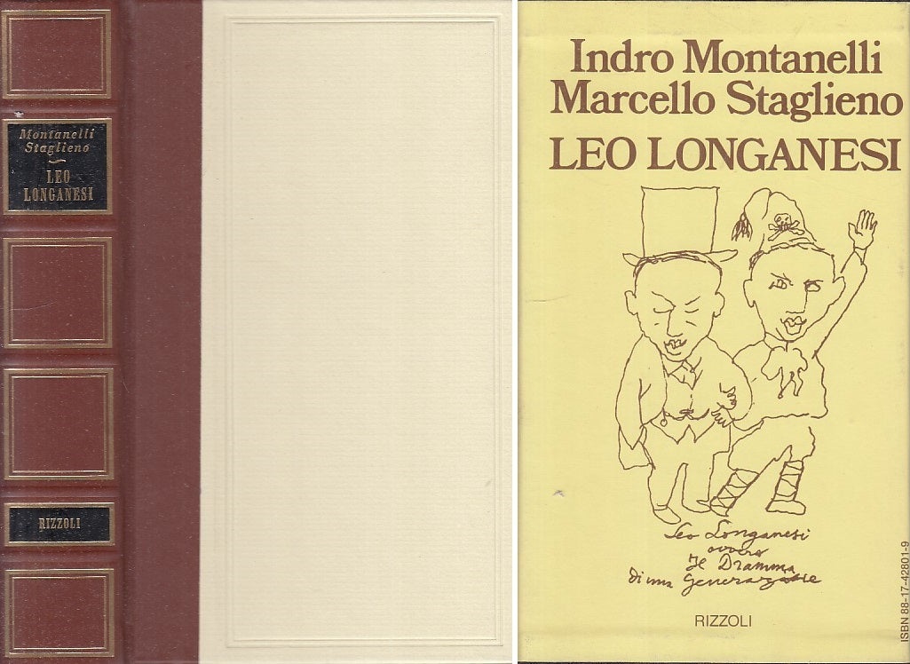 LS- LEO LONGANESI - MONTANELLI STAGLIENO - RIZZOLI --- 1984 - C - YFS254