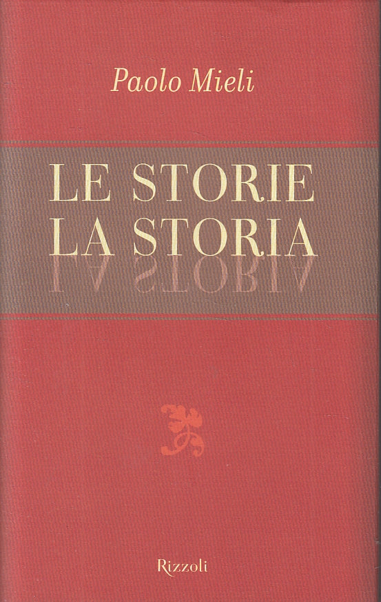 LS- LE STORIE LA STORIA - PAOLO MIELI - RIZZOLI --- 1999- CS- ZFS169