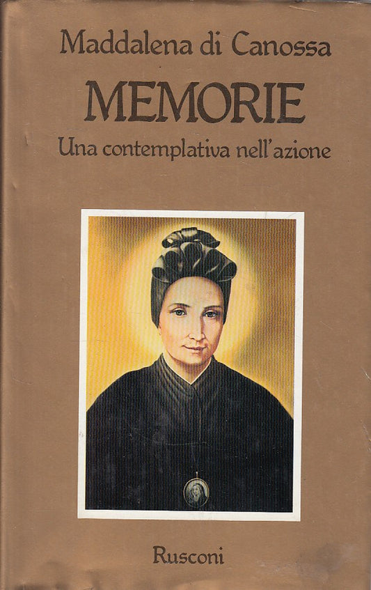 LD- MEMORIE - MADDALENA DI CANOSSA - RUSCONI - RELIGIOSA -- 1988 - CS - ZFS207