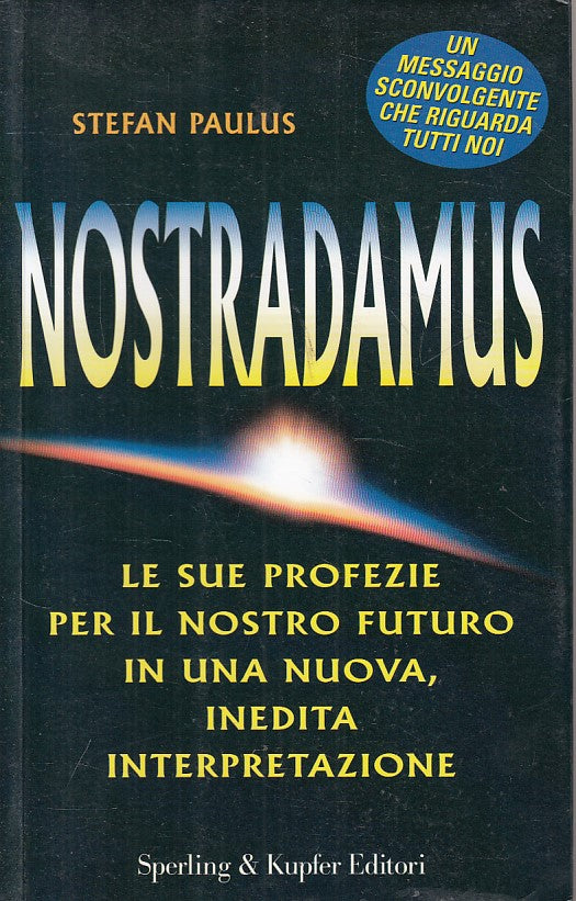 LS- NOSTRADAMUS - STEFAN PAULUS - SPERLING - PROFEZIE -- 1998 - B - ZFS200