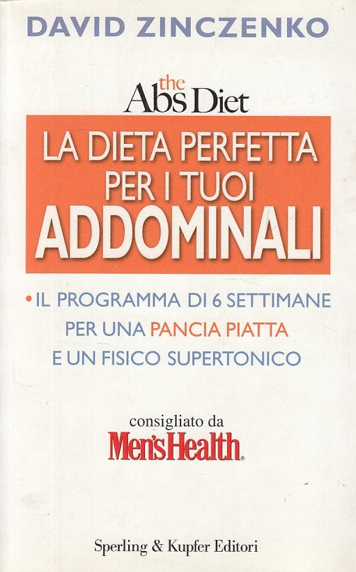 LZ- THE ABS DIET PERFETTA PER ADDOMINALI- ZINCZENKO- SPERLING--- 2005- B- ZDS119