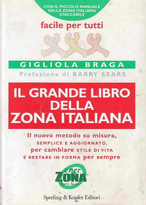 LZ- IL GRANDE LIBRO ZONA ITALIANA ENERZONA- BRAGA- SPERLING--- 2006 - B - ZFS540