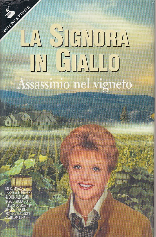 LG- SIGNORA IN GIALLO ASSASSINIO NEL VIGNETTO -- SPERLING --- 2007 - CS - ZDS620
