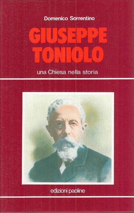 LS- GIUSEPPE TONIOLO CHIESA STORIA - SORRENTINO - PAOLINE --- 1987 - CS - YTS473