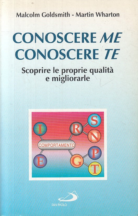 LS- CONOSCERE ME CONOSCERE TE - GOLDSMITH WHARTON- SAN PAOLO--- 1995 - B - ZFS17