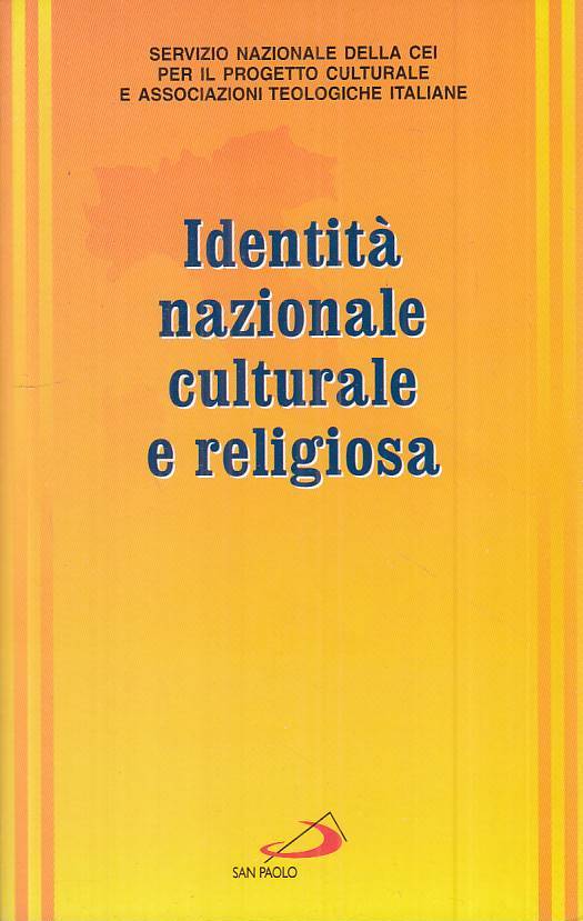 LS- IDENTITA' NAZIONALE CULTURALE E RELIGIOSA -- SAN PAOLO --- 1999 - B - ZTS88