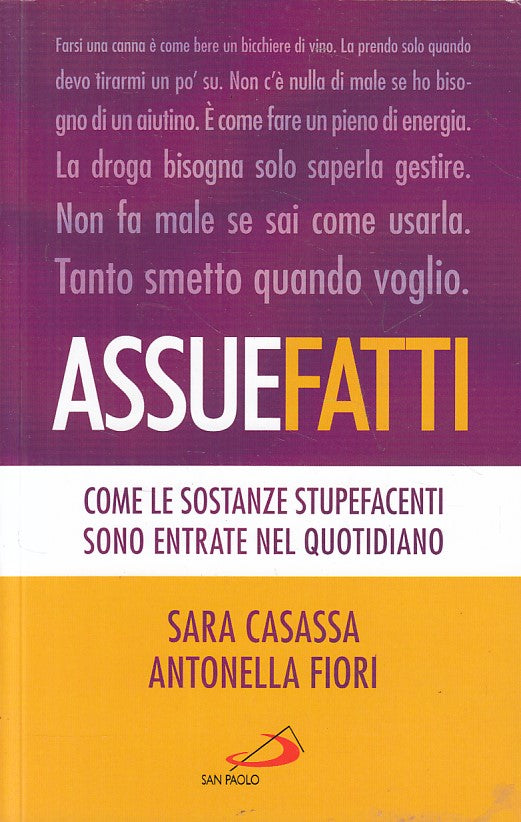 LS- ASSUEFATTI SOSTANZE STUPEFACENTI QUOTIDIANO-- SAN PAOLO--- 2012 - B - ZFS404