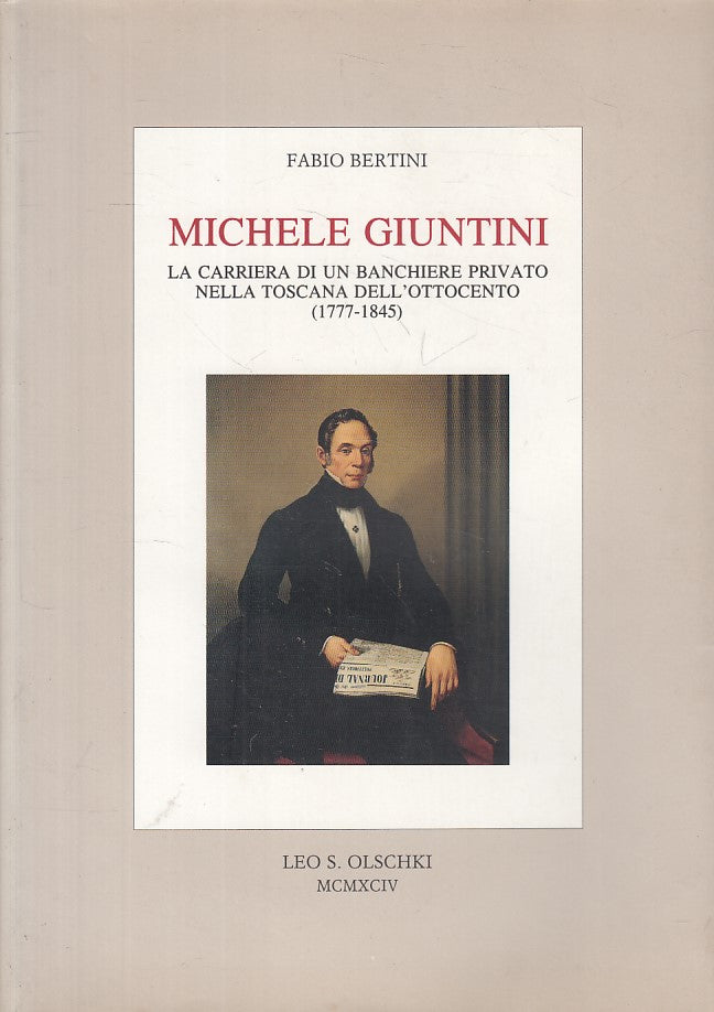 LS- MICHELE GIUNTINI CARRIERA BANCHIERE - BERTINI- FIRENZE--- 1994 - BS - YFS724