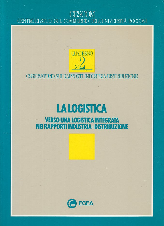 LZ- LA LOGISTICA INTEGRATA INDUSTRIA DISTRIBUZIONE -- EGEA --- 1990 - B - ZDS664