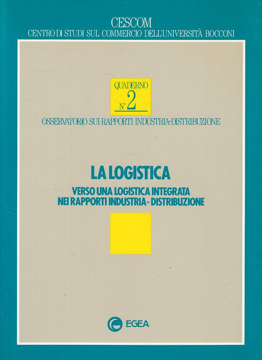 LZ- LA LOGISTICA INTEGRATA INDUSTRIA DISTRIBUZIONE -- EGEA --- 1990 - B - ZDS664