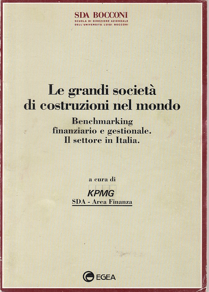 LS- LE GRANDI SOCIETA' DI COSTRUZIONI NEL MONDO -- EGEA --- 1997 - B - ZFS668