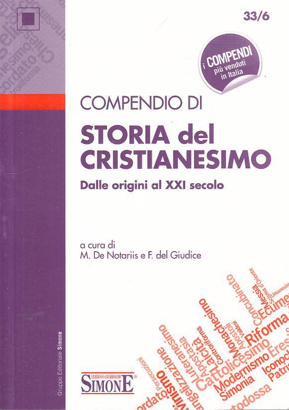 LS- STORIA DEL CRISTIANESIMO DALLE ORIGINI- GIUDICE- SIMONE--- 2012 - B - ZFS429