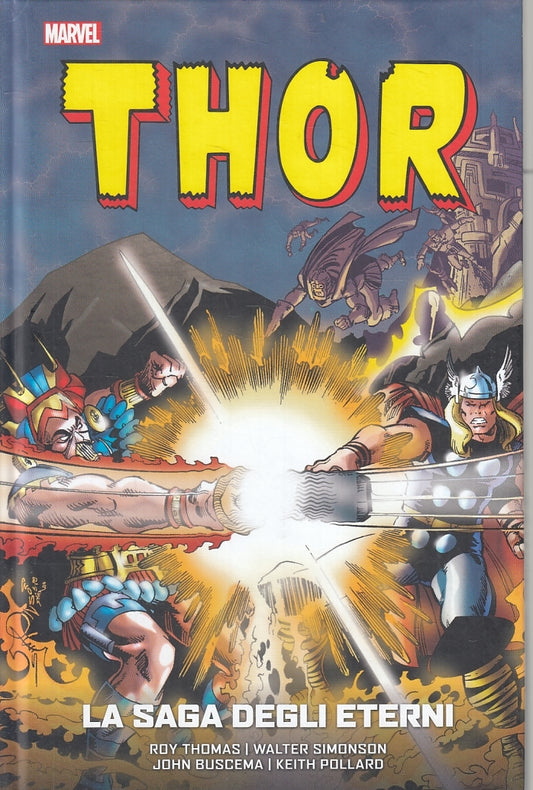 FV- MARVEL GEEKS THOR LA SAGA DEGLI ETERNI 1 - BUSCEMA - PANINI- 2022- C- A23