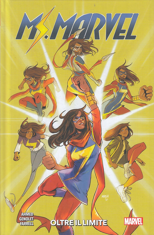 FV- MS. MARVEL OLTRE IL LIMITE - AHMED GENOLET FARRELL - PANINI - 2022 - C- A23