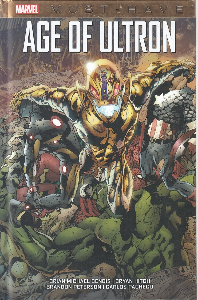 FV- MUST HAVE AGE OF ULTRON- BENDIS HITCH PETERSON PACHECO- PANINI- 2022- C- A23