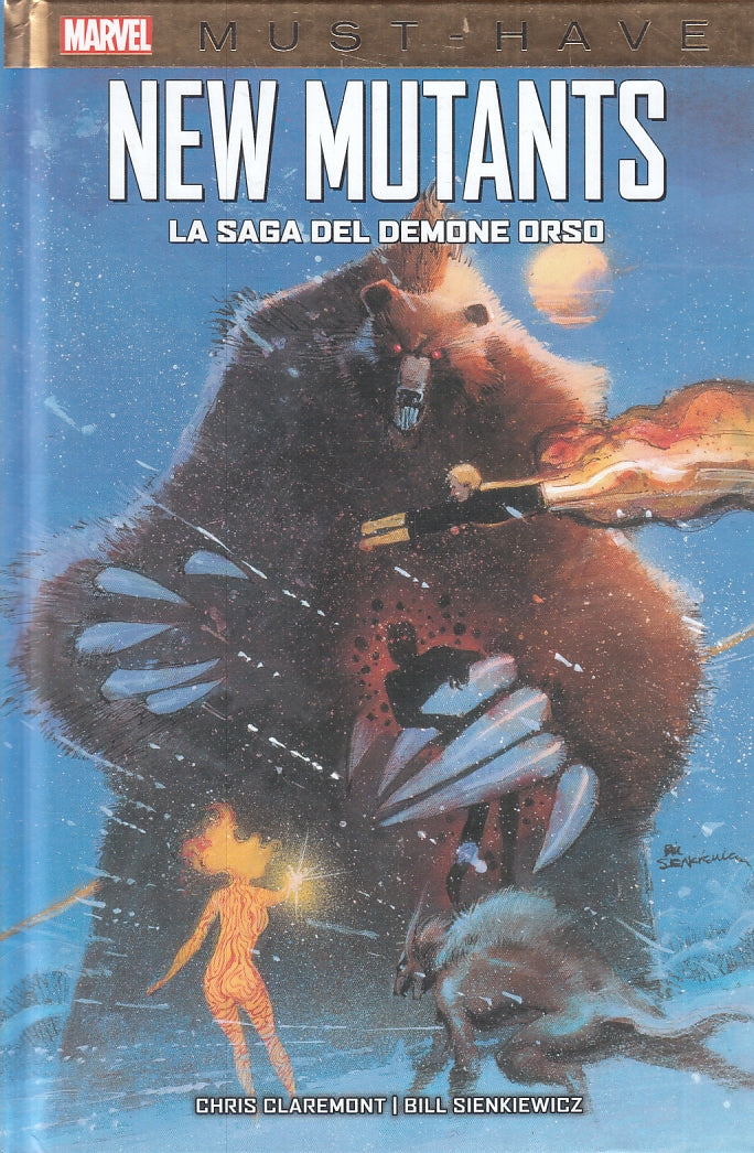 FV- MUSTE HAVE NEW MUTANTS SAGA DEL DEMONE ORSO- CLAREMONT- PANINI- 2022- C- A23