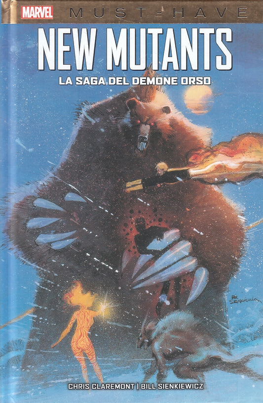 FV- MUSTE HAVE NEW MUTANTS SAGA DEL DEMONE ORSO- CLAREMONT- PANINI- 2022- C- A23