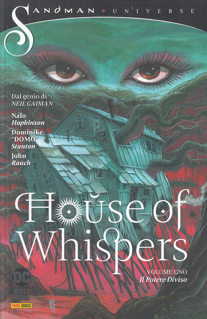 FV- HOUSE OF WHISPERS UNO IL POTERE DIVISO- GAIMAN- PANINI DC BLACK LABEL--B-A23