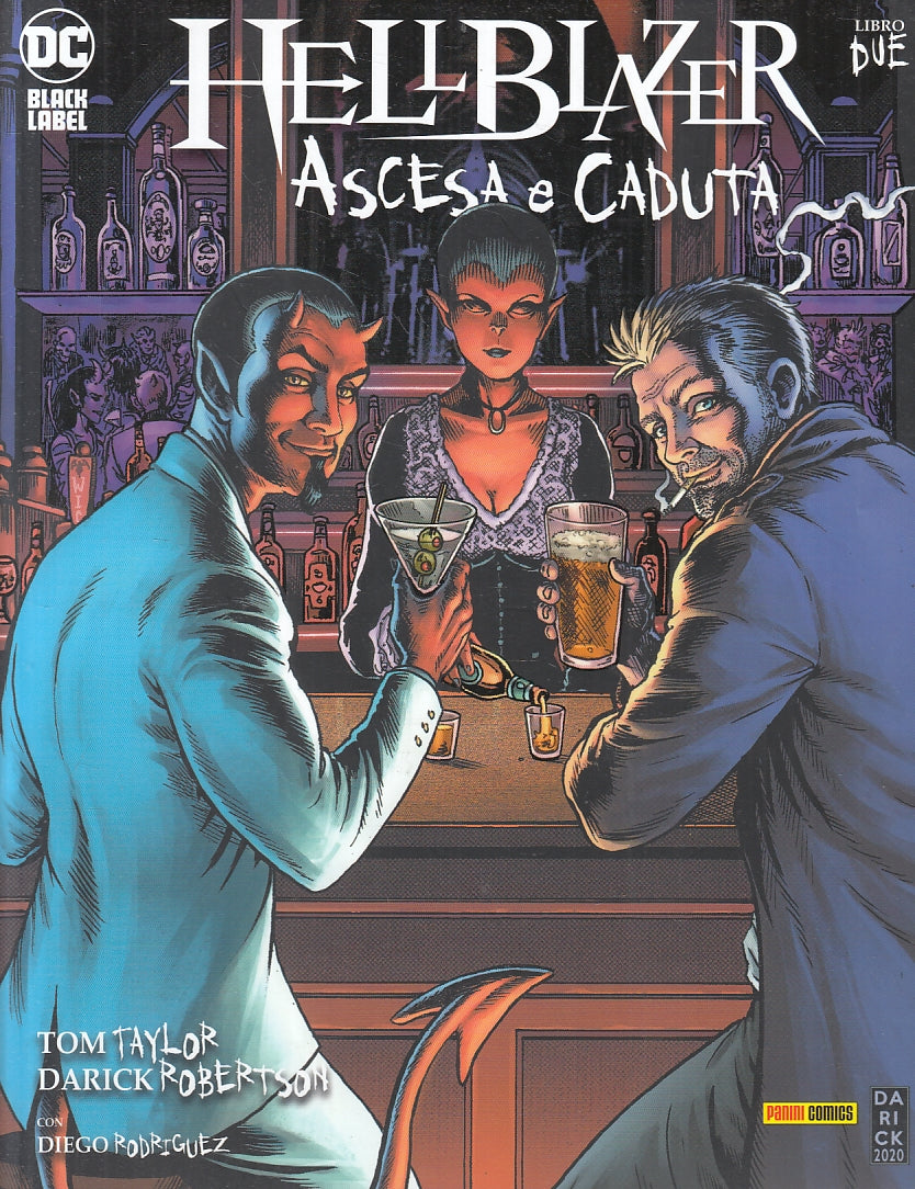 FV- HELLBLAZER LIBRO DUE ASCESA E CADUTA -- PANINI DC BLACK LABEL -- B - A23