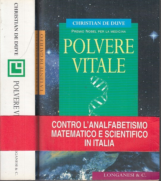 LZ- POLVERE VITALE - CHRISTIAN DE DUVE - LONGANESI --- 1995 - B - XFS41