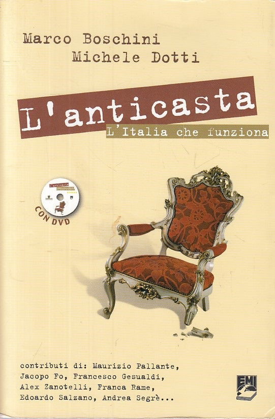 LS- L'ANTICASTA CON CD - BOSCHINI DOTTI - EMI --- 2009 - B - ZFS47