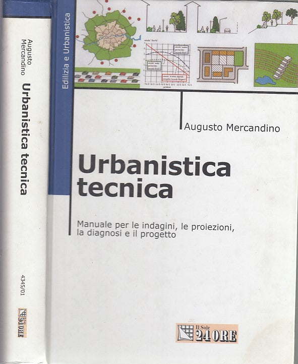 LZ- URBANISTICA TECNICA manuale - MERCANDINO - IL SOLE 24 ORE --- 2001- C- XFS48