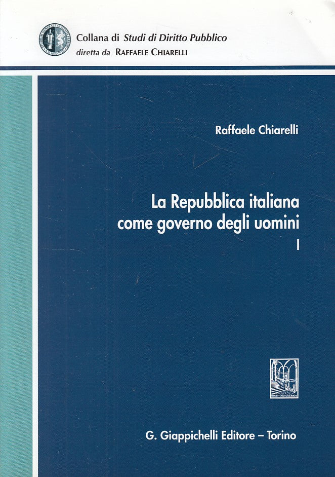 LZ- REPUBBLICA ITALIANA COME GOVERNO UOMINI I-- GIAPPICHELLI--- 2005 - B - YDS44