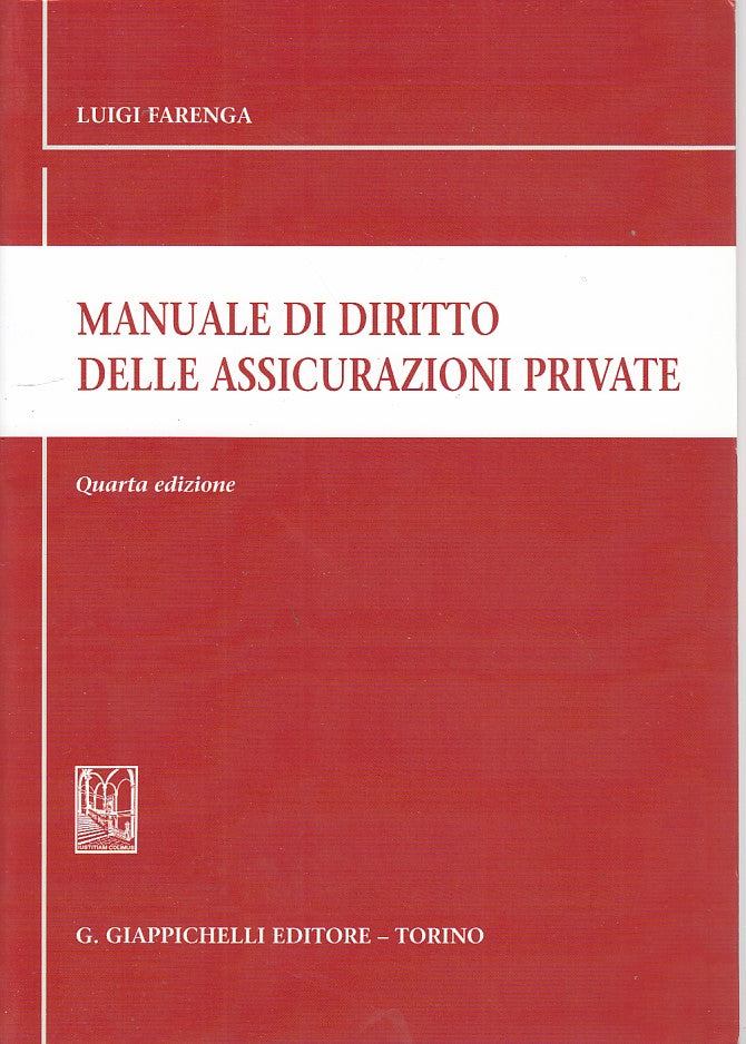 LZ- MANUALE DIRITTO ASSICURAZIONI PRIVATE-- GIAPPICHELLI--- 2015 - B - YDS50