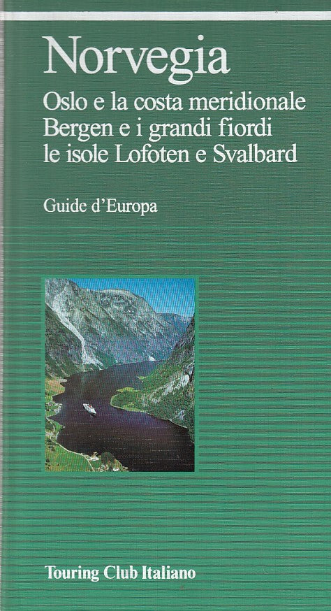 LV- NORVEGIA GUIDE D'EUROPA OSLO FIORDI-- TOURING--- 2001- B- ZDS543