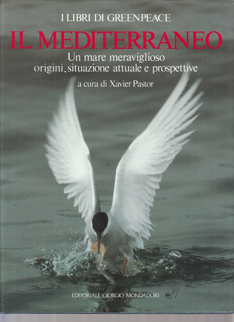 LZ- MEDITERRANEO MARE MERAVIGLIOSO GREENPEACE-- MONDADORI --- 1991 - CS - YFS787