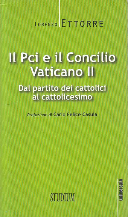 LS- IL PCI E IL CONCILIO VATICANO II - ETTORRE - STUDIUM --- 2014 - B - YTS387