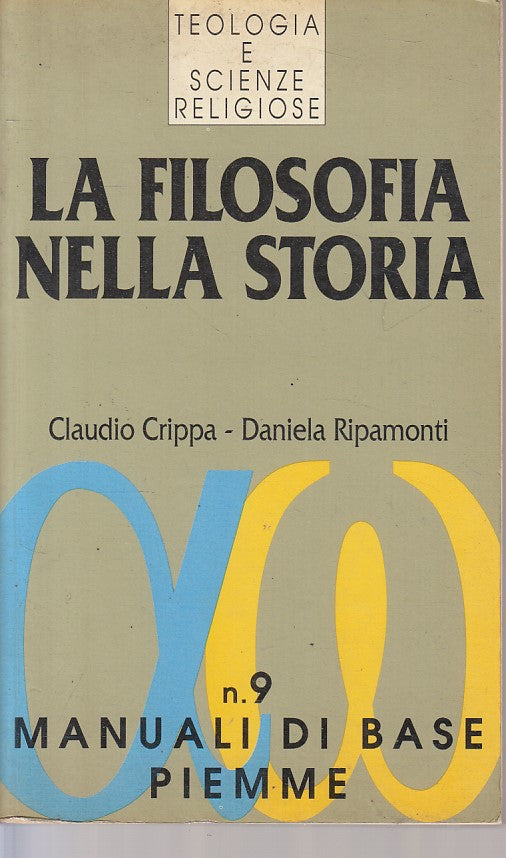 LS- FILOSOFIA NELLA STORIA -- PIEMME - TEOLOGIA MANUALI BASE-- 1991 - B - ZFS189