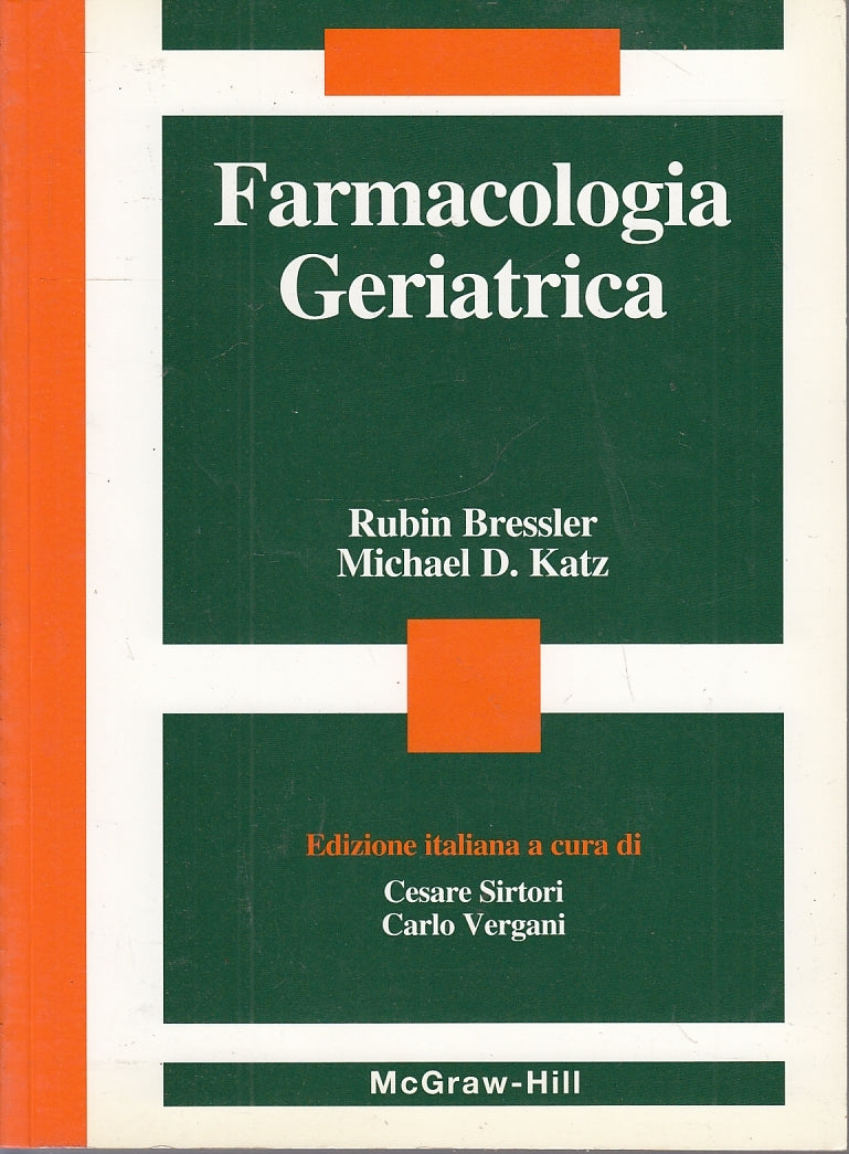 LQ- FARMACOLOGIA GERIATRICA - BRESSLER KATZ - McGRAW HILL--- 1994- B- YFS287