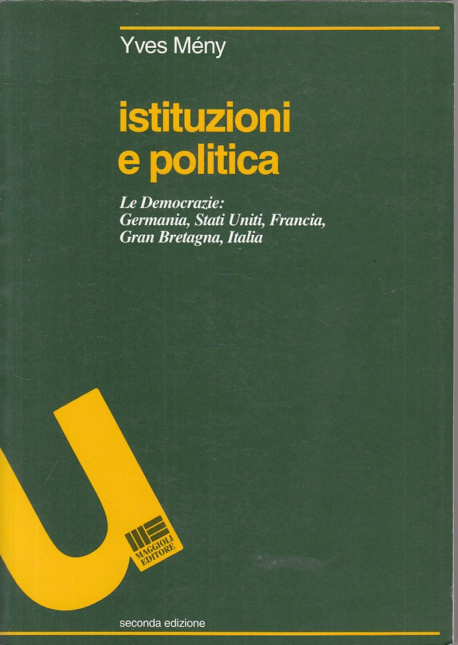 LS- ISTITUZIONI E POLITICA DEMOCRAZIE - MENY - MAGGIOLI --- 2000 - B - ZFS118