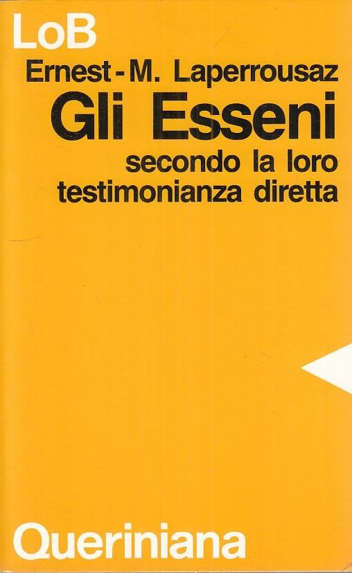 LS- GLI ESSENI TESTIMONIANZA - LAPERROUSAZ - QUERINIANA - LOB-- 1988 - B - ZFS85