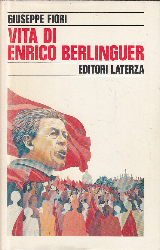 LS- VITA DI ENRICO BERLINGUER - FIORI - LATERZA - STORIA -- 1989 - CS - YFS86